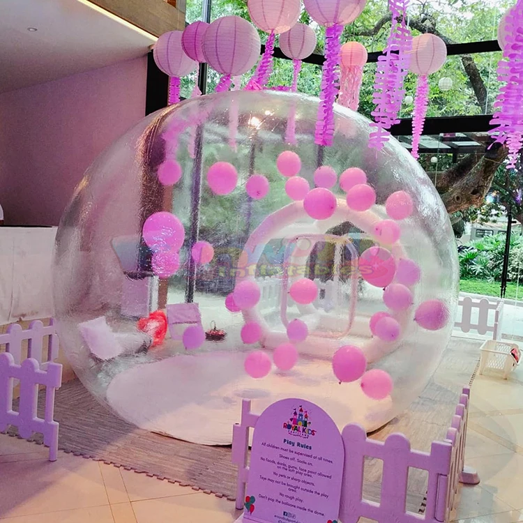 Наружная Вечеринка bubble fun для отеля кемпинга надувные палатки с прозрачным куполом пузырьками надувной дом