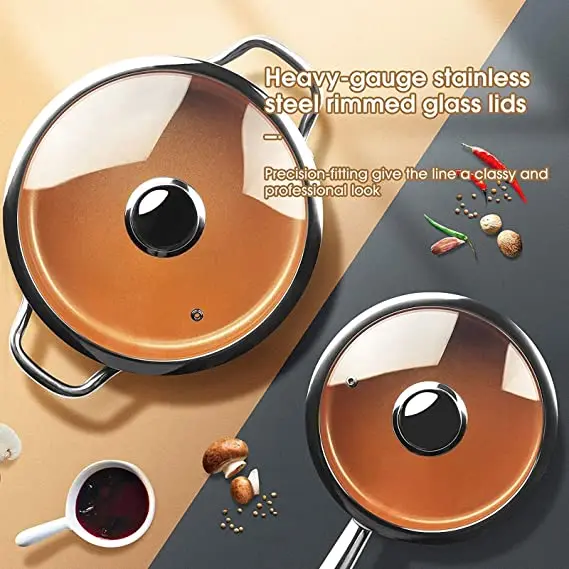 Professional Series  Conjuntos De Panelas Ceramic Cookware Cookware Sets