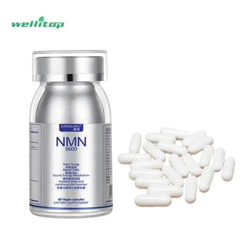 
Private label NMN9600 anti-aging nmn oem pure nicotinamide mononucleotide supplement NMN capsules 
