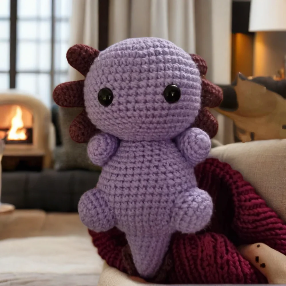 100% Cotton Handmade Amigurumi Pattern Stuffed Animal Toy Soft Knitting Unisex Baby Gift with PP Cotton Filling