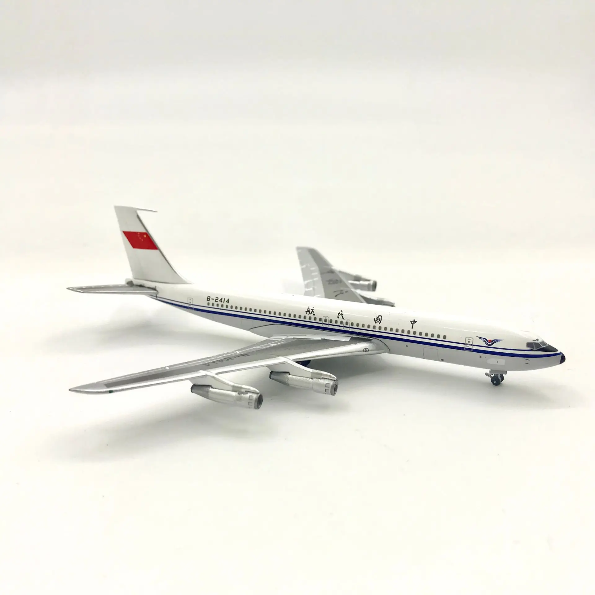  1:400 Боинг 707-3J6C B-2414 CAAC-управление гражданской авиацией Китая