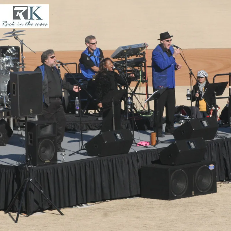 Light weight easily install 4ft*4ft*16 inches/24 inches smart stage for events