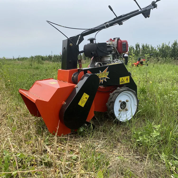 Garden Diesel  Walking Behind Mower  7.5hp Self Propelled Lawn Mower