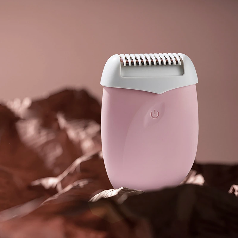 Waterproof Womens Mini Electric Razor Facial Hair Removal Epilator Bikini Trimmer for Legs Body Face Underarms and Pubic