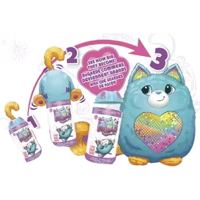 High Quality Cute Cartoon Soft Animal Surprise Gift Upright Tailed Cat Plush Toy Blind Box For Children