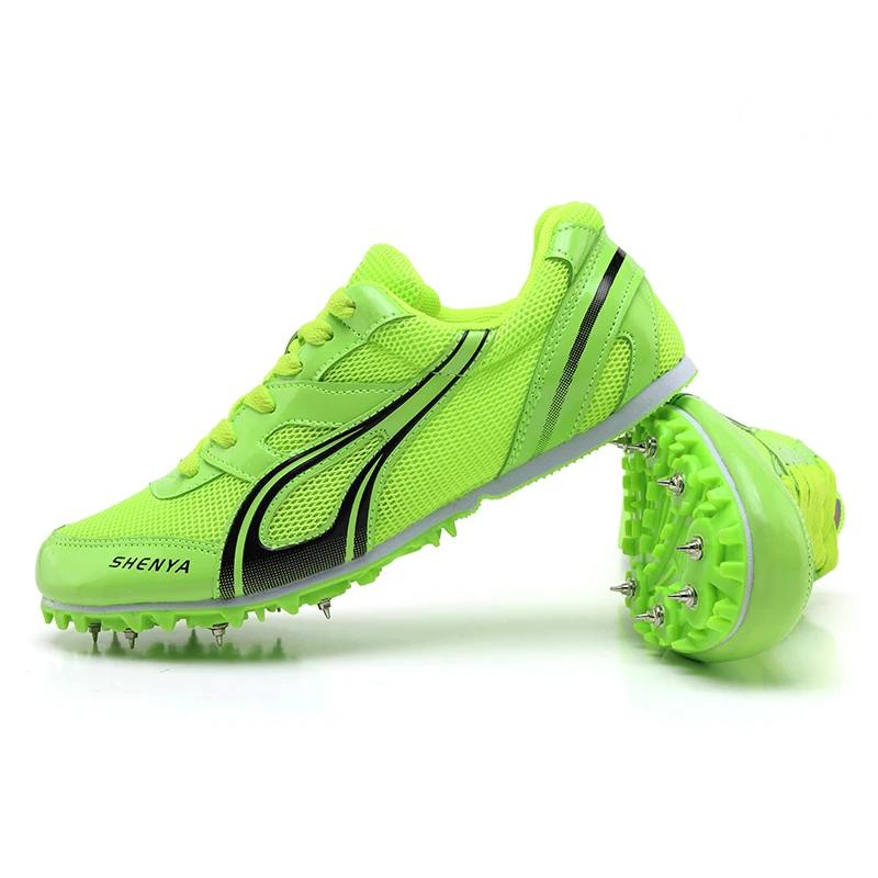 men and women race special running shoes comfortable fashion spikes running shoes