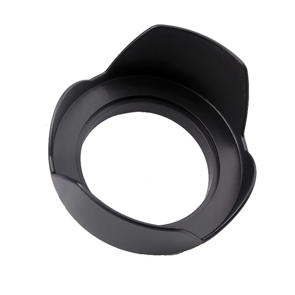 Universal screw mount flower shape 72mm Lens hood universal for all brand digital camera