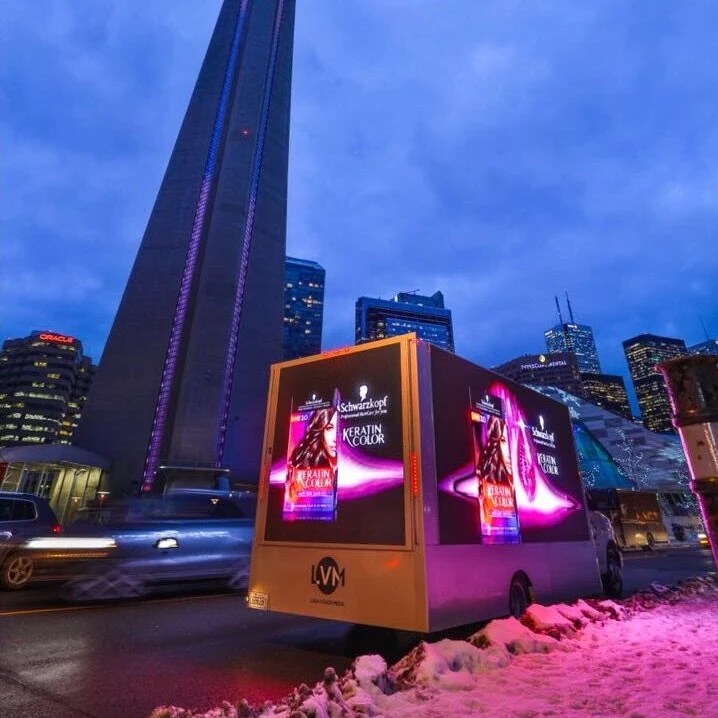 Горячая Распродажа P6 P8 P10 программируемый мобильный рекламный щит для грузовиков модуль коммерческой платы наружный рекламный дисплей светодиодный экран