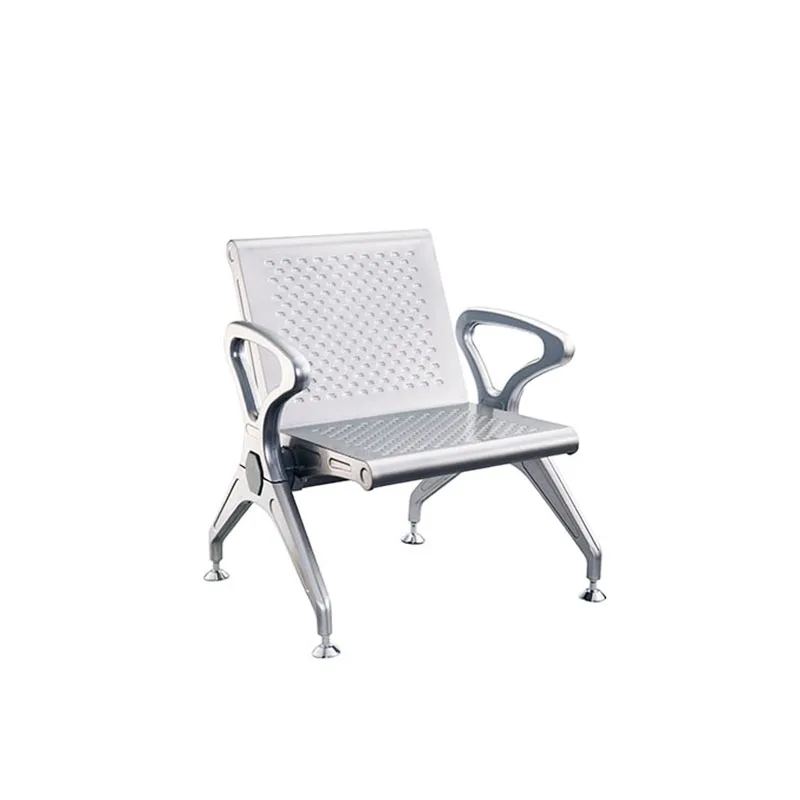 Public area Metal Frame 1.5mm airport waiting chair 1-3 Seater Accompany Wait Chair