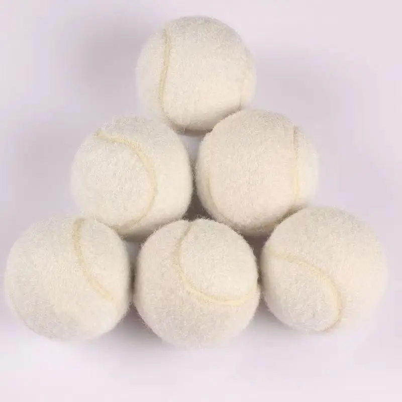 Wholesale Of New Products Custom Logo Macaron Color Tennis Ball Pastel Colored Natural Rubber Tennis Balls for Training