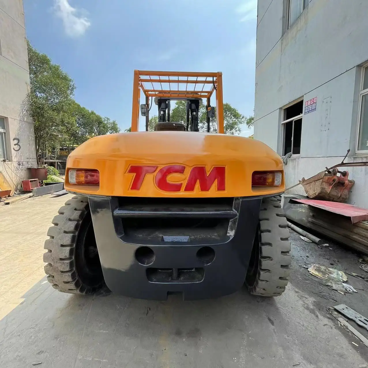 TCM FD100 10ton 10T used forklift secondhand forklift good condition low price in stock hot sell