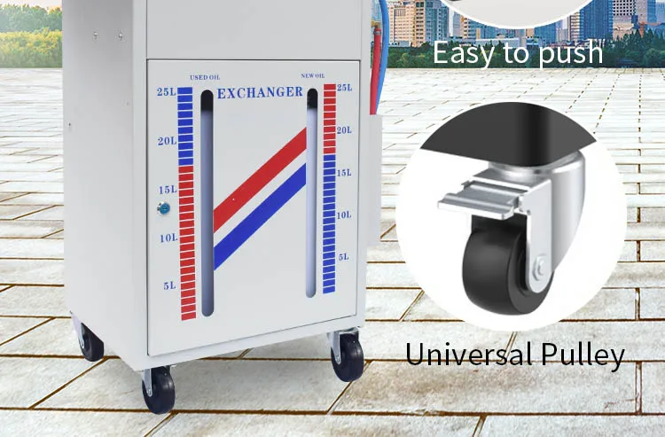 12V 20L*2 Portable Oil Tank Quick Oil Change Cyclic Cleaning Equipment with Easy Operation for Automotive Maintenance