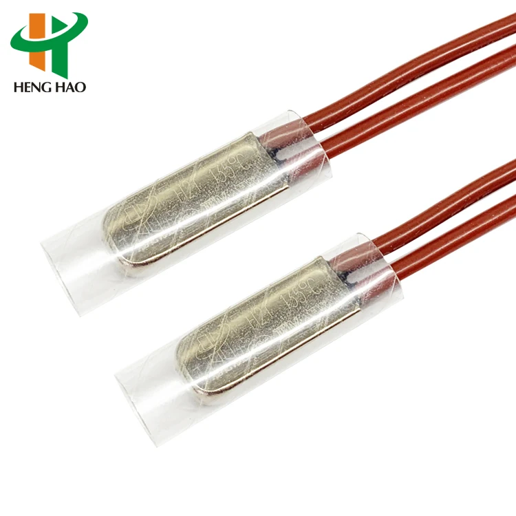 Large current 250V 5A 10A 16A H21 Metal Case Automatic Bimetal Thermostat Switch For Transformer