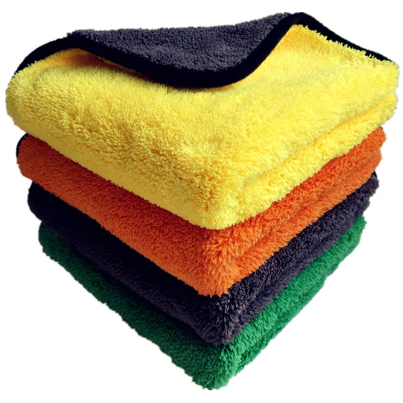 Customized Logo Car Detailing Wash Microfiber Towel Car Cleaning Drying Auto Washing Cloth Micro Fiber Rag Car Accessories
