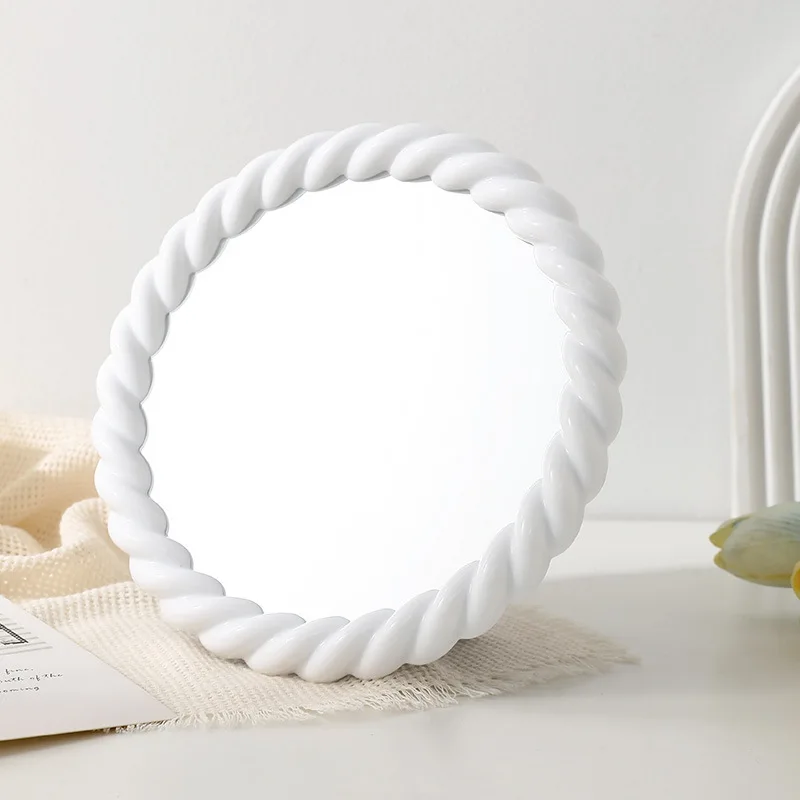 New Arrival INS Mirror Round and Square Shapes Nice Quality Desktop Cosmetic Mirror