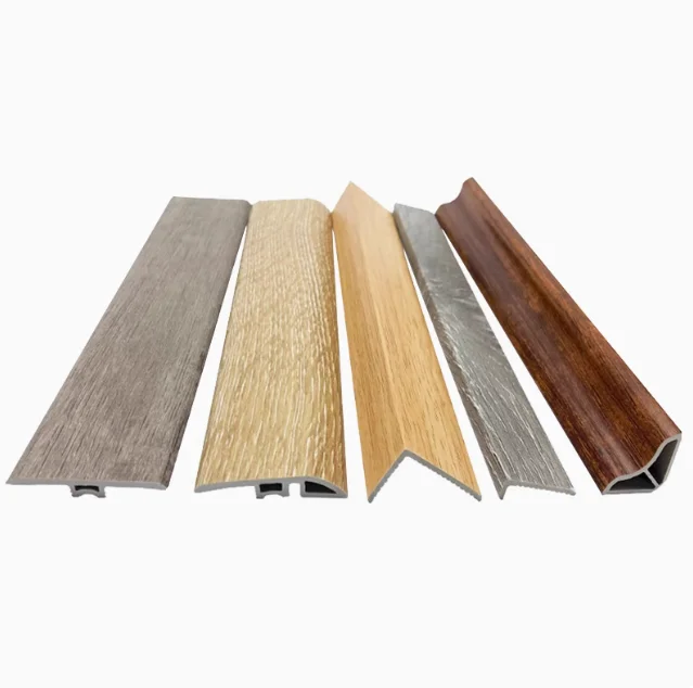 Wall decor pvc marble skirting board decorative baseboard