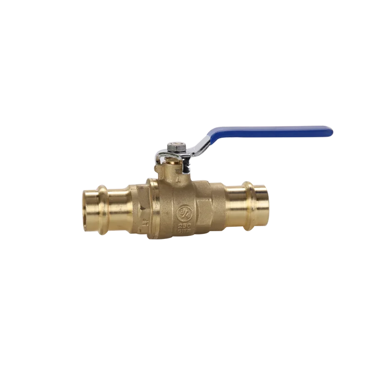 Hengshi US market C46500 1/2 inch to 4 inch high quality Press Brass ball valve