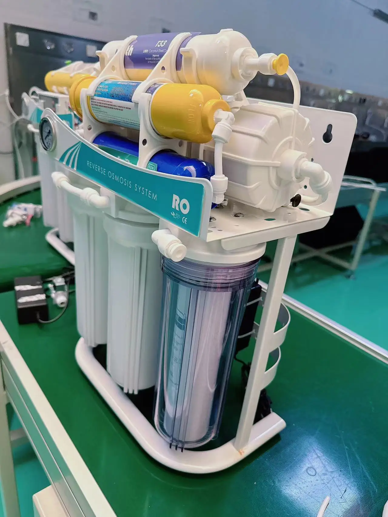 7stages 600GPD Reverse Osmosis Water Filter System  RO membrane water purifier