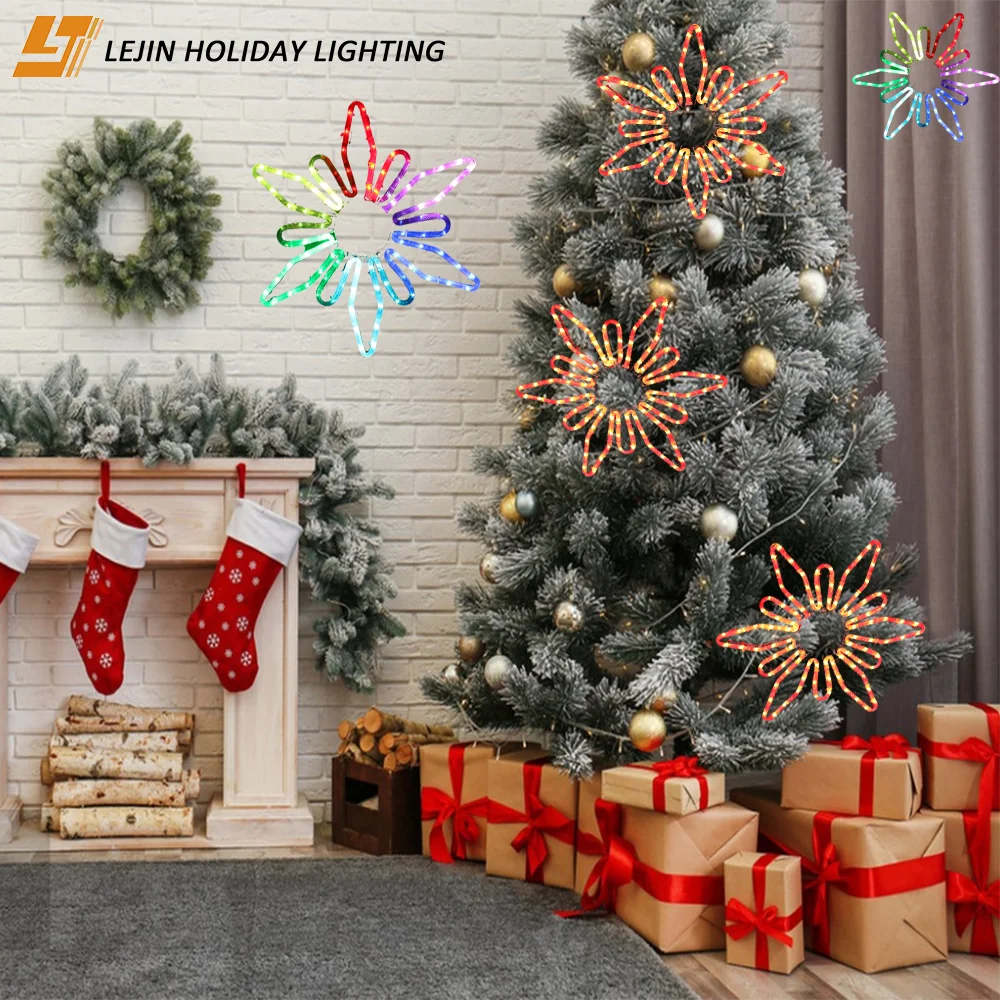 Outdoor waterproof smart 2D Polaris Christmas decorative lights for holiday decorative
