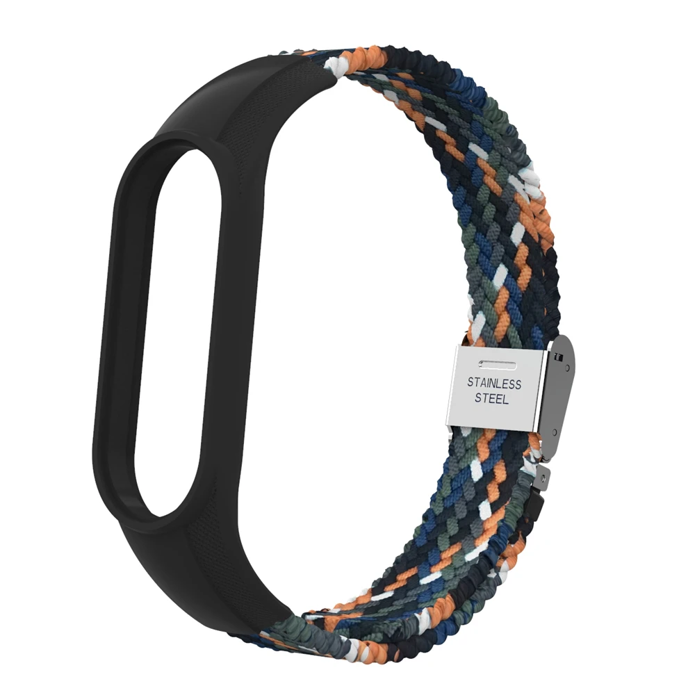Новинка умный браслет ODM HOLDMI для часов mi band 7 серии 7315 ковбойский цветной плетеный нейлоновый ремешок miband7 xiao 3 4 5 6