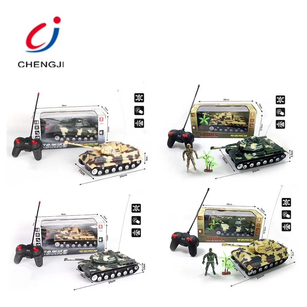 Kids Eco-friendly Military Battle Vehicle Model Electric Mini tank Toy Rc