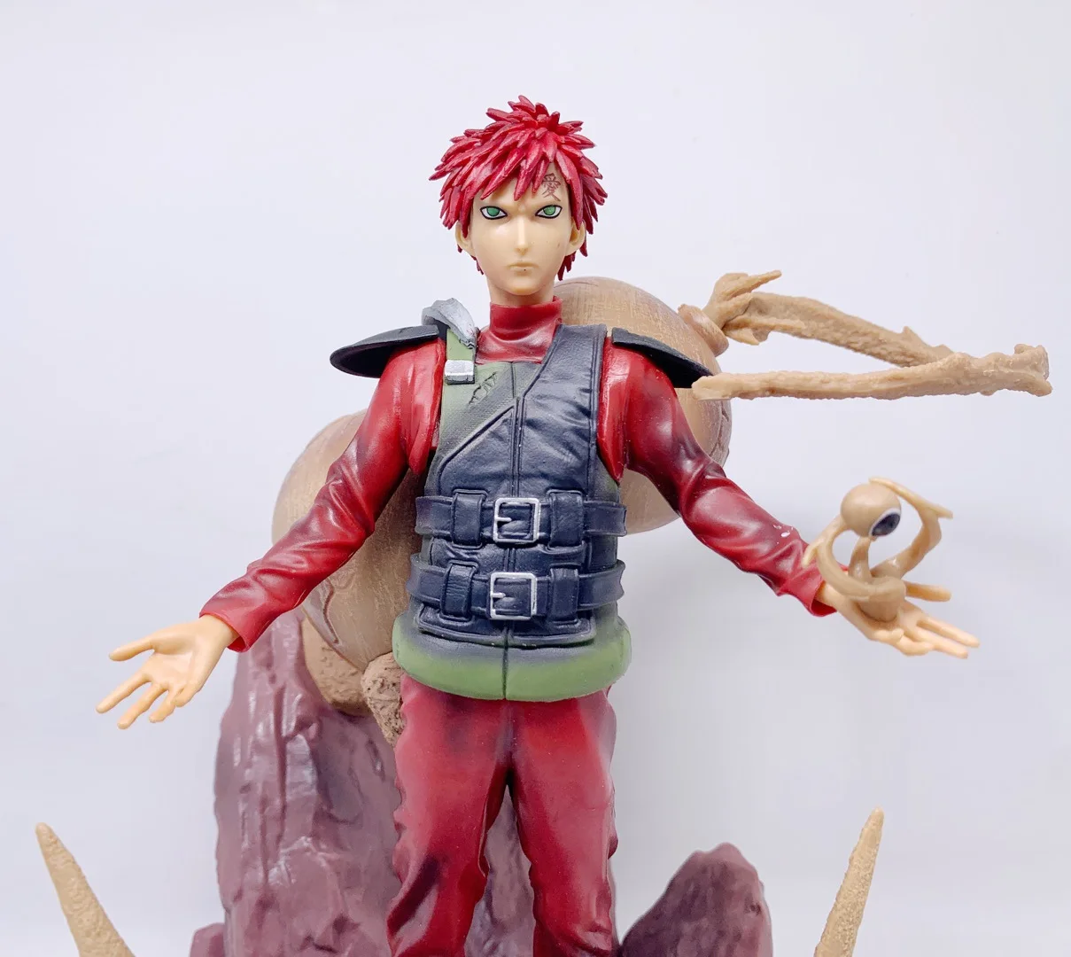 Anime Na---ruto Shippuden Gaara Five Kazekage Battle PVC Action Figure Game Statue Collection Model Kids Toys Doll Gifts