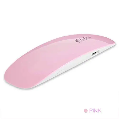 Dropshipping 6W Mini Gel Nail Curing lamp Portable Small Curing Light Drying UV Gel Polish UV LED Nail Dryer