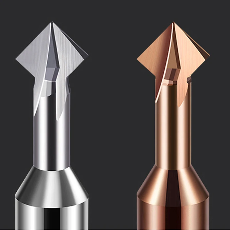 Carbide Milling Cutter 90 Degree Deburring Inner Hole Chamfer Tool Upper And Lower Chamfering Milling Cutter Tools