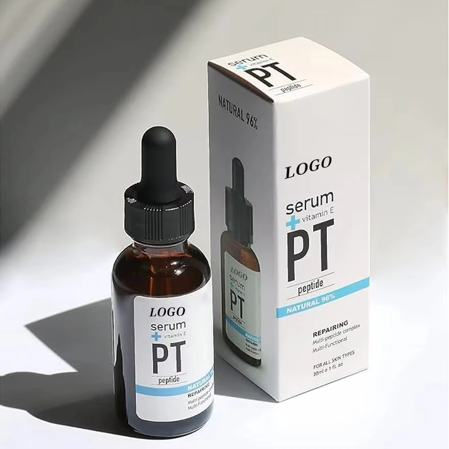 OEM Natural Skin Care Repairing Multi-peptide Complex Multi-Functional Vitamin E Peptide Facial Serum For All Skin Types
