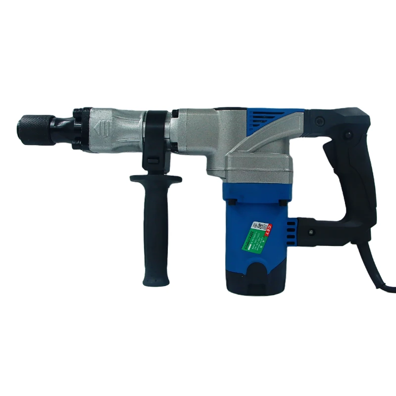 5160 Rotary Hammer Variable Speed Electric Hammer Drill For Concrete/Wood/Metal Drilling 1900W Electric Demolition Hammer
