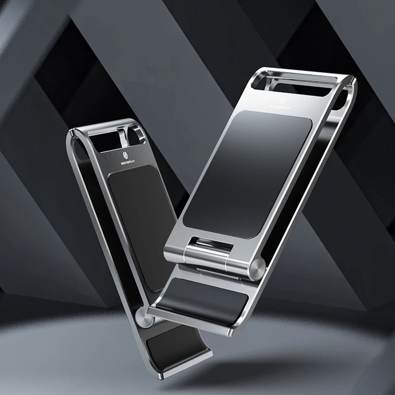 Boneruy Easy Carrying Portable Adjustable Aluminum Desktop Mobile Phone Tablet Holder
