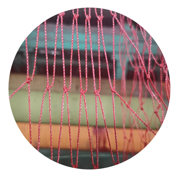 hot sale  330d/12 *10cm plastic nets  shrimp red color for aquaculture net  and fishing net