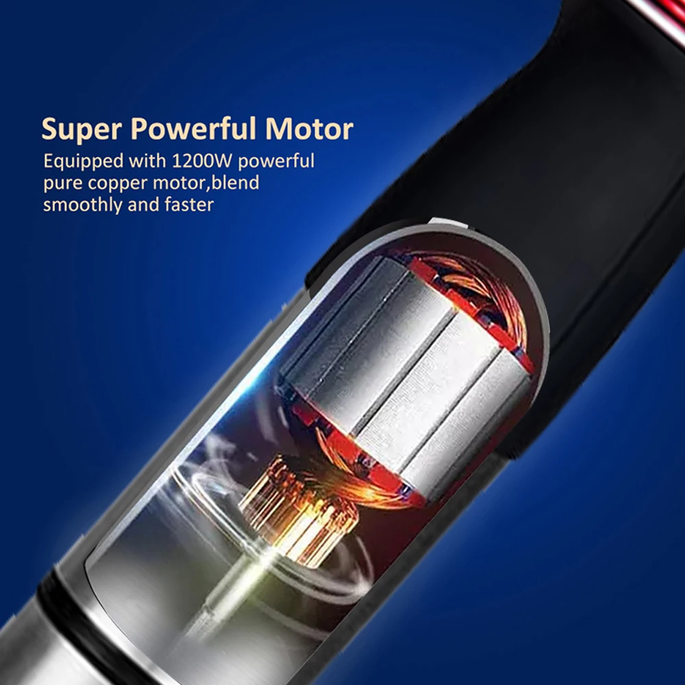 MSF 1200 Вт Электрический многофункциональный ручной блендер миксер блендер