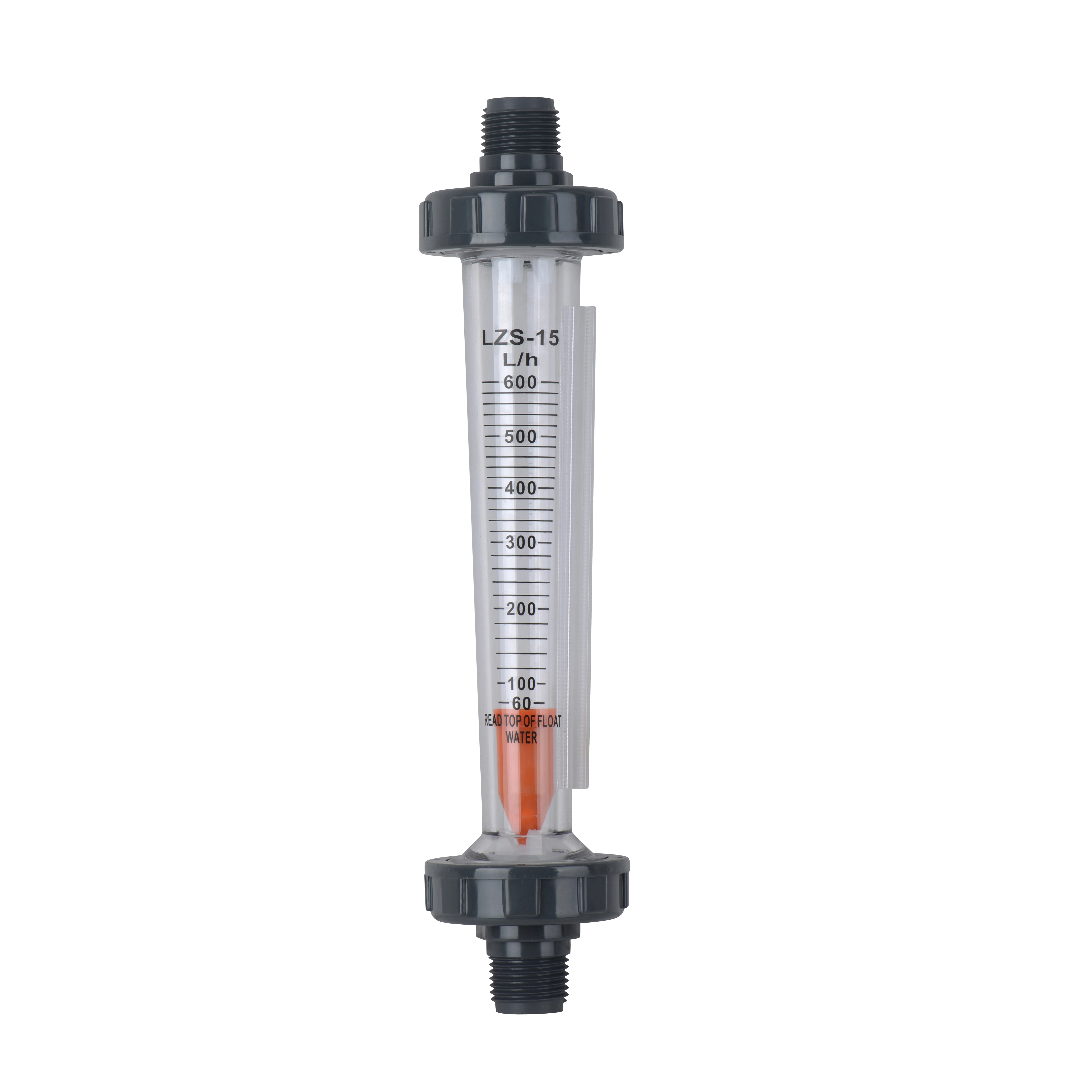 Wholesale acid and alkali resistant standard rotor flowmeter plastic transparent high quality flowmeter