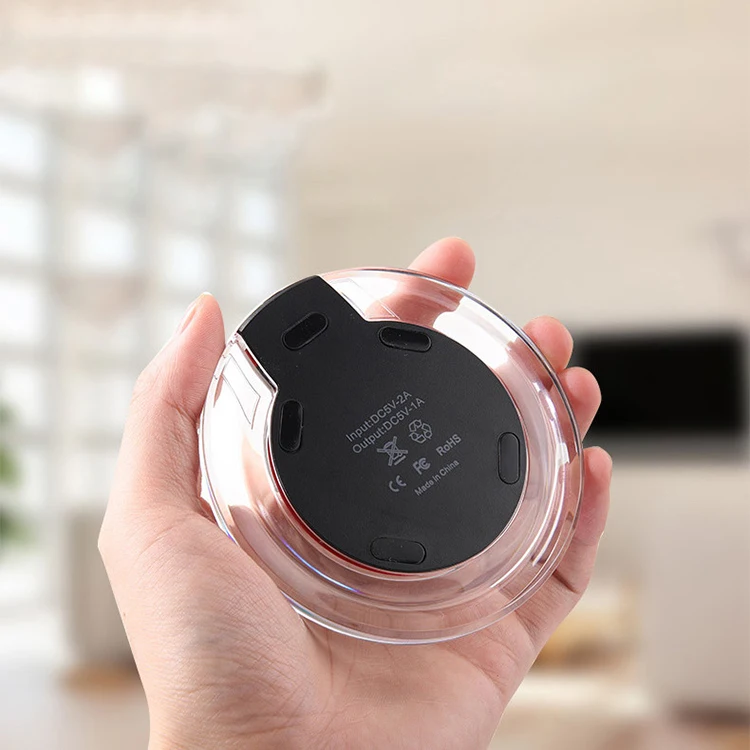 Carga Inalambrica Universal Qi Compatibility Quick Charge Cordless Flat Charger for iPhone