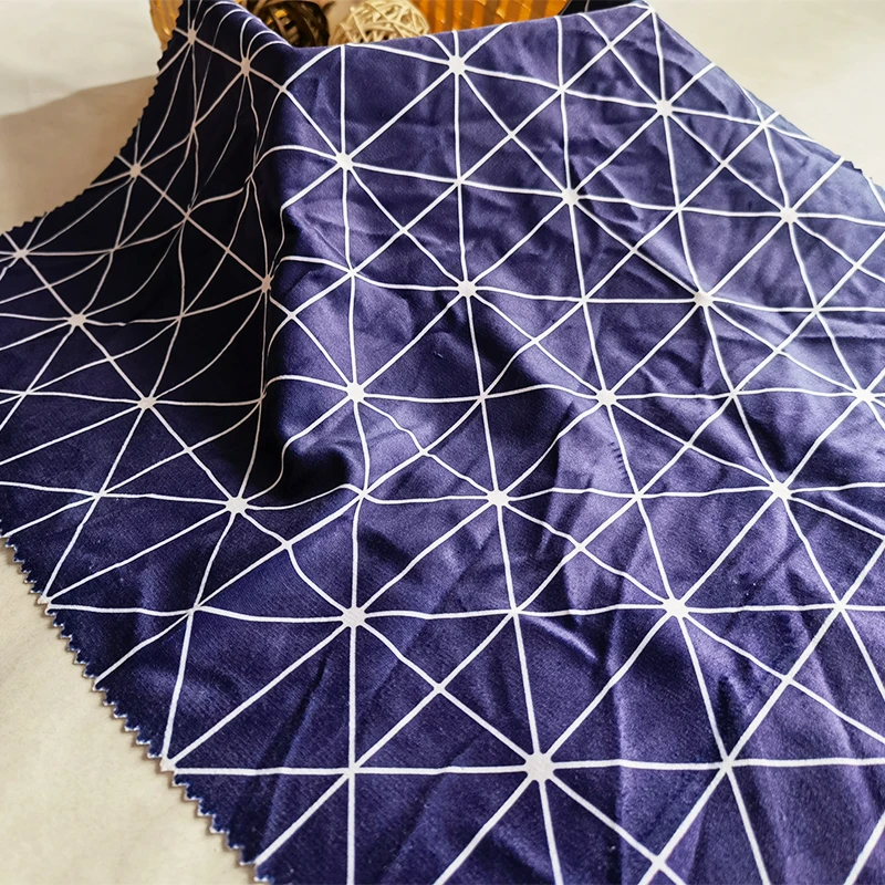 High quality single-sided crystal super soft printed lining, pillow shoes, baby clothes and other fabrics