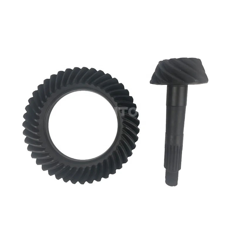 NITOYO 8X35 8X37 8X39  crown pinion gears used for Isuzu D-MAX differential Crown Wheel And Pinion