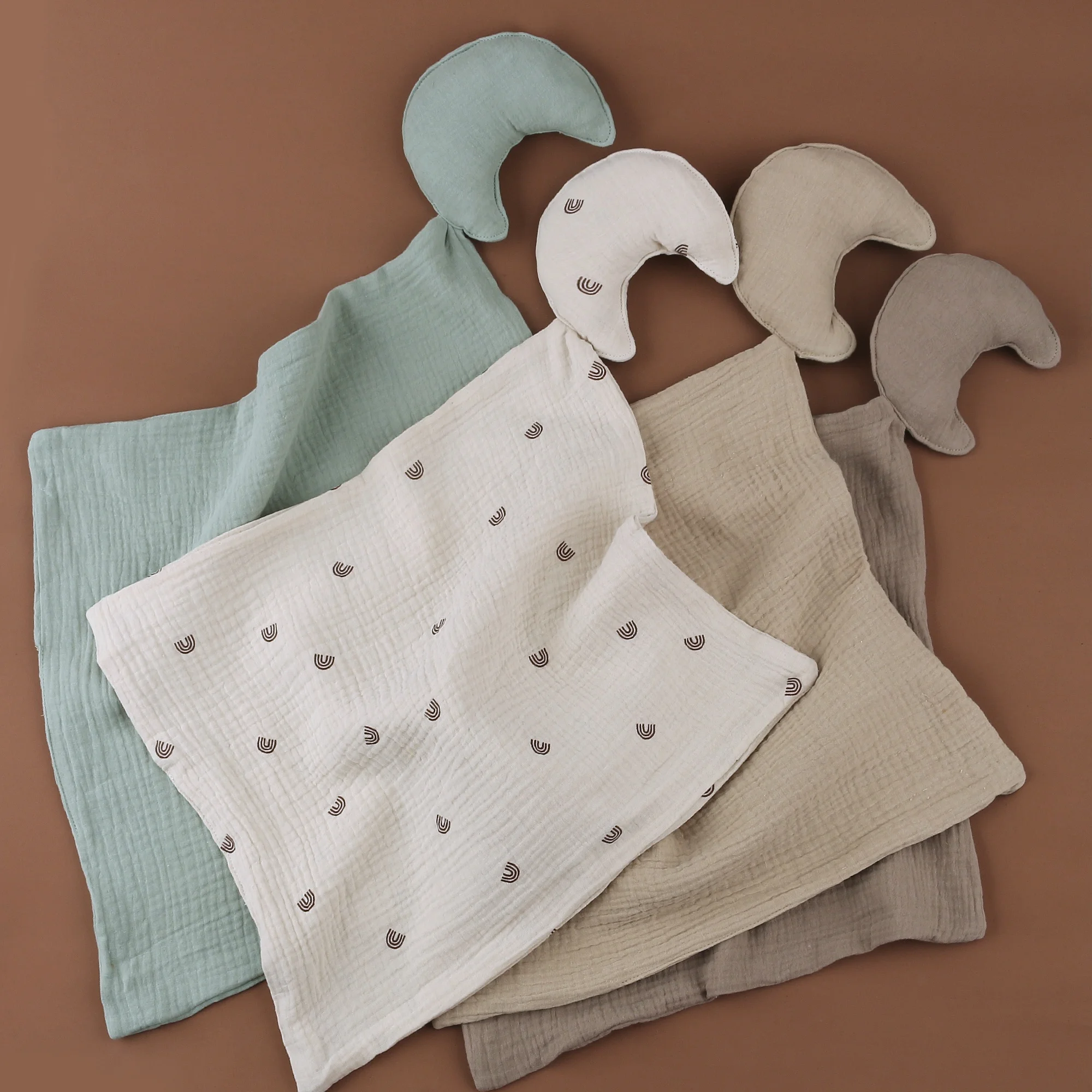 Baby Security Blanket Baby Infant Comforter Toys With The Star And Moon
