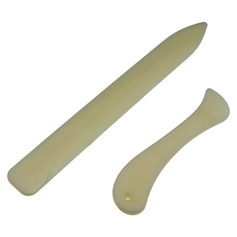 2pcs DIY handmade plastic bone folder to open the letter