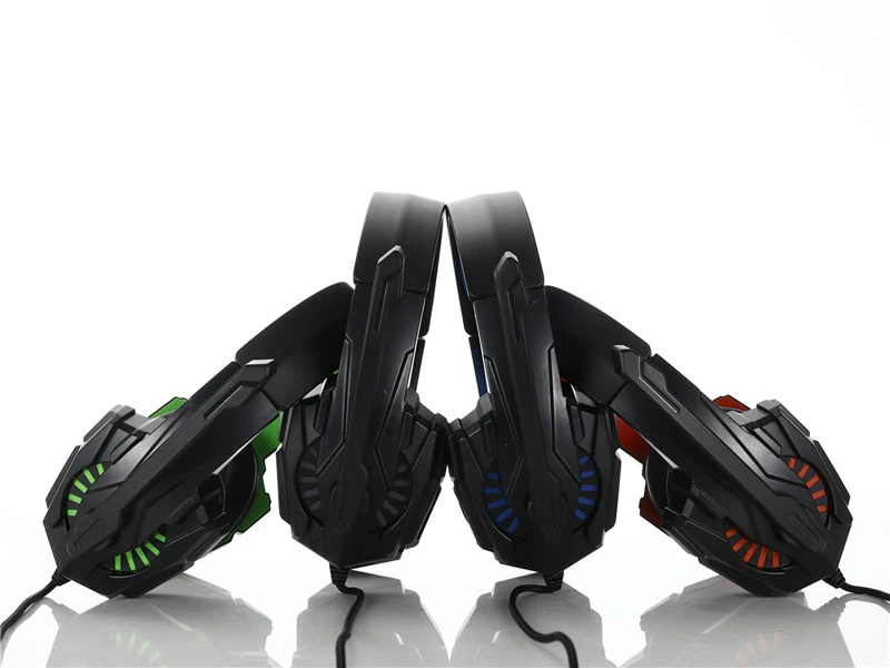 Wholesale Game headphones Gamer Headset PS4 Earphones PC With Mic Wired gaming Headphone