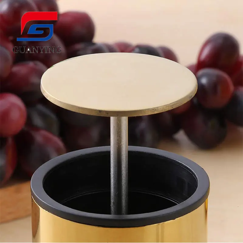 Portable Storage House Toothpick Dispenser Automatic Organizer Holder Container Stainless Steel Toothpick Dispenser