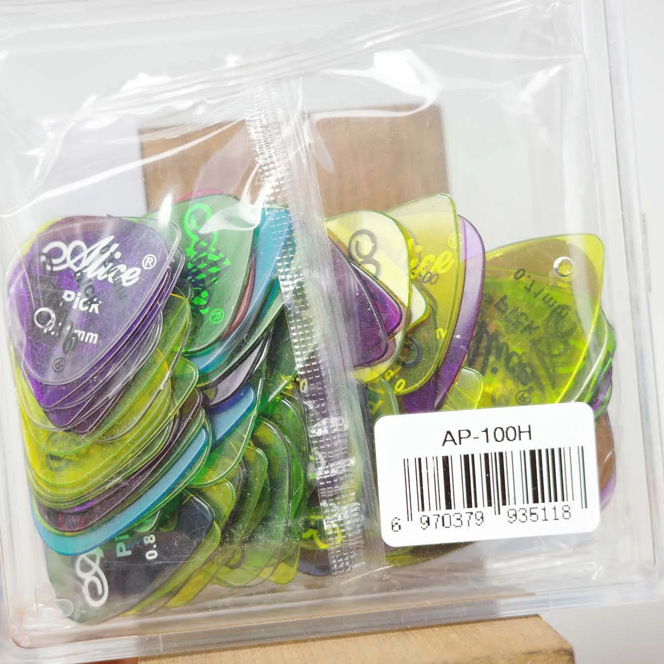 transparent PC picks Alice original Mixed thickness electric guitar pick mandolin AP100H