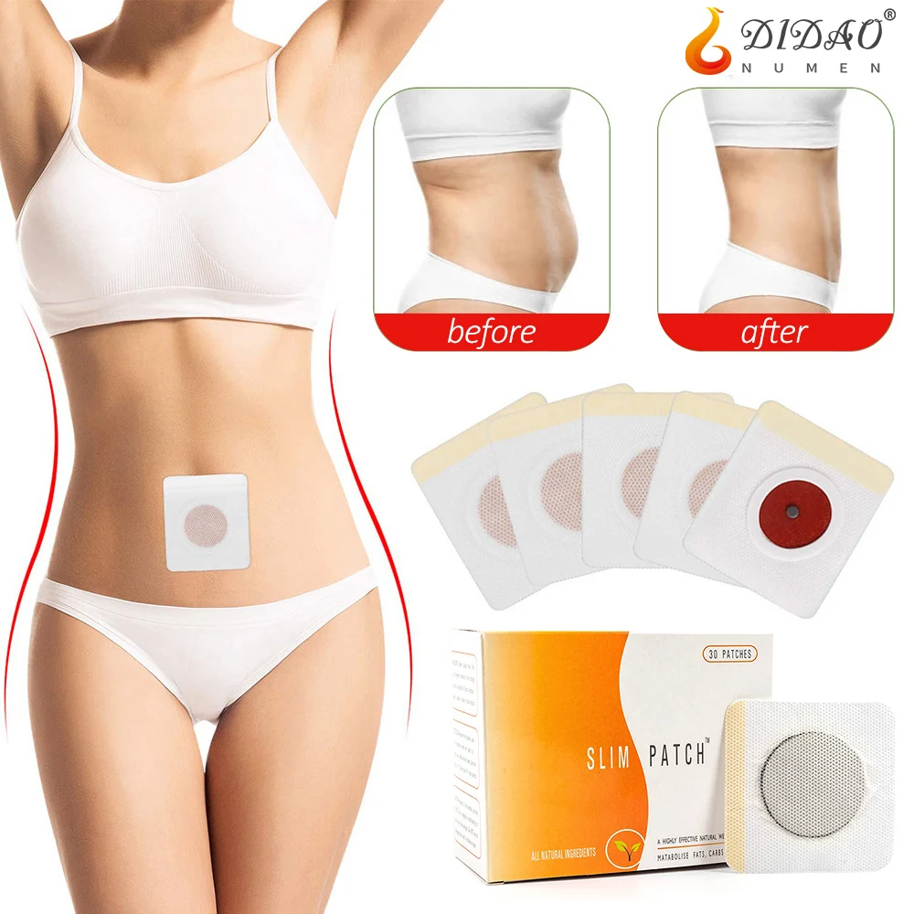 China Factory Extra Strong Weight Loss Products Body Detox Navel Slim Patch For Fat Burning
