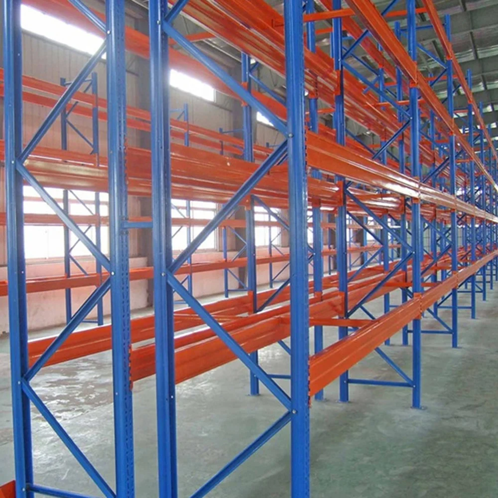 Adjustable warehouse Storage Rack System Heavy Duty Pallet Rack Steel Shelf Steel Storage Rack for Logistics Storage