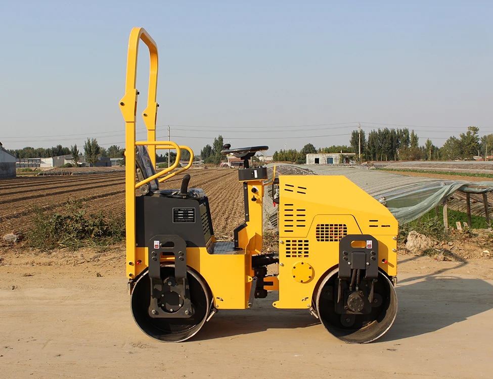 Cheap price 1ton Double Drum Hydraulic Vibratory Mini Road Roller