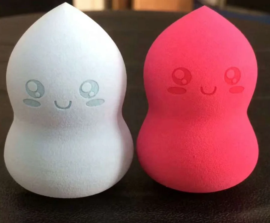 Custom logo Makeup Beauty Foundation Cosmetic Blender BB Cream Makeup Sponge with bag