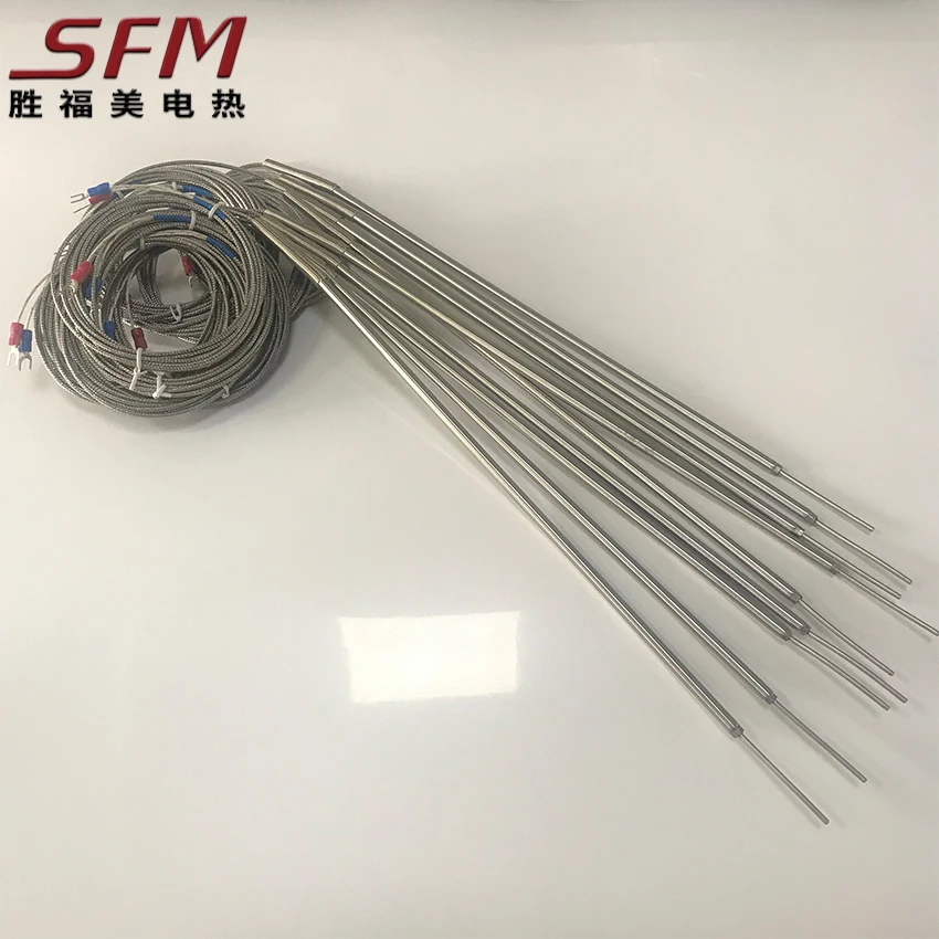 SFM  k type thermocouple with screw and 2m long thermocouple wire