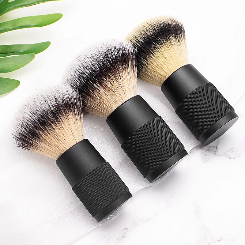 Diri Promotion Custom High Quality Luxury Travel Portable Aluminum Metal Handle Shaving Brush with Tube
