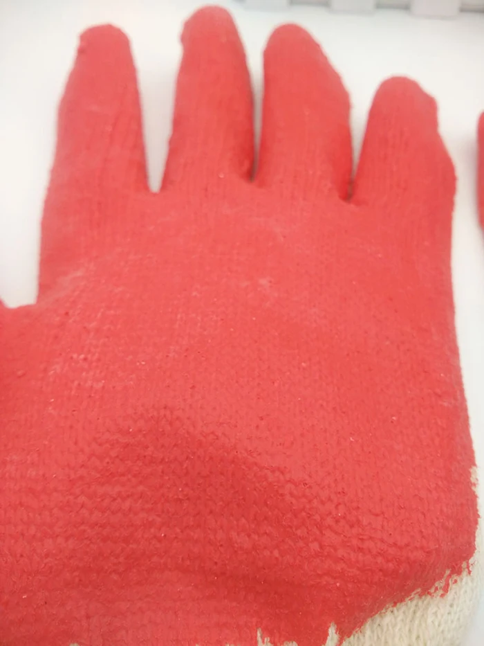 cotton crinkle latex work