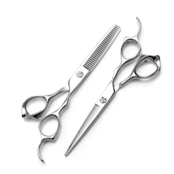 6 Inch professional hairdressing thinning scissor hair salon scissors hair cutting scissors set